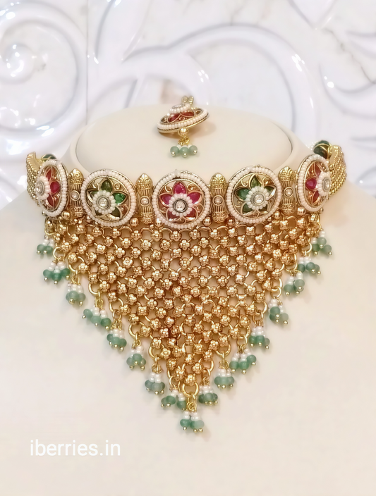 RANI DEVYANI CHOKER JHUMKA SET