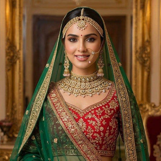 YASHODHARA RAJPUTANA SEMI BRIDAL SET A