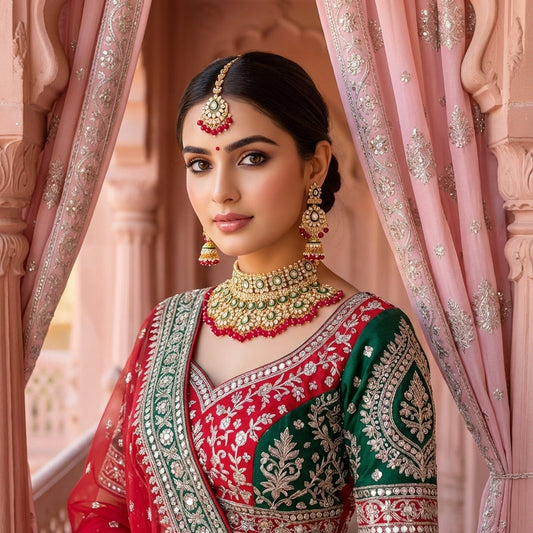 RAJPUTANA BAISAA ELEGANT CHOKER BAALI SET