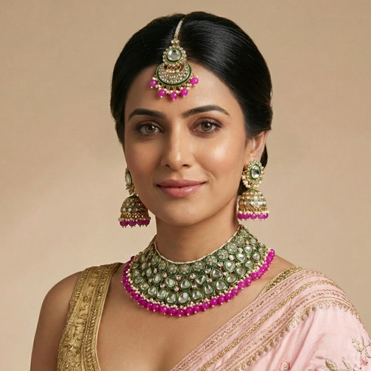 PRINCESS IN VIBES CHOKER BAALI SET