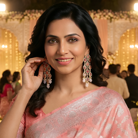 ROYAL IVORY DANGLER EARRING