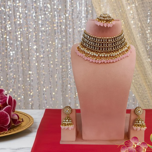 PRINCESS IN VIBES - VAIBHAVI CHOKER BALI SET