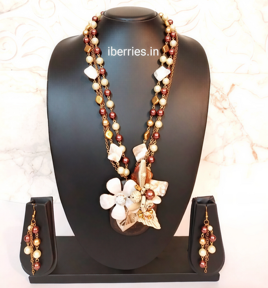 BOHO LUXE MULTI-ELEMENT NECKLACE SET